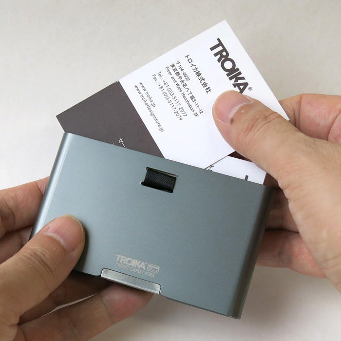 Troika Credit Card Case "Get Out"