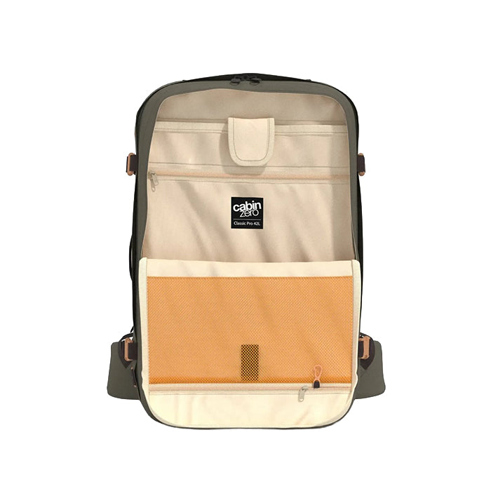 CabinZero Classic Pro Backpack 42L Hand Carry Luggage Travel Bag