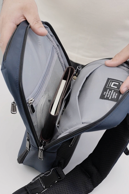 U Elements Defender Edge Anti-Theft Crossbody Bag - Custom Image