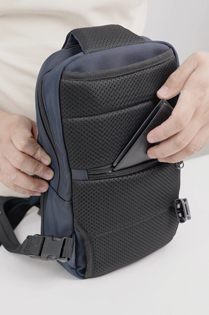 U Elements Defender Edge Anti-Theft Crossbody Bag - Custom Image