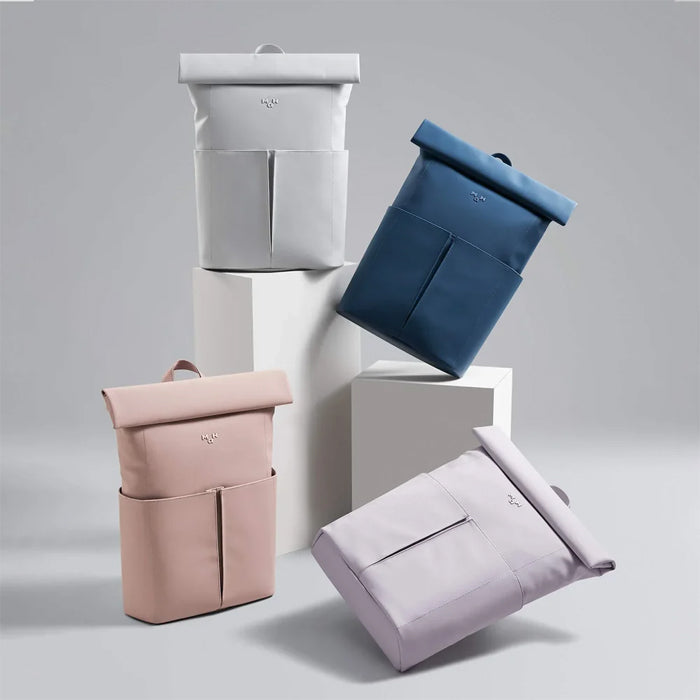 MaH Organizational Line Rolltop PU Backpack
