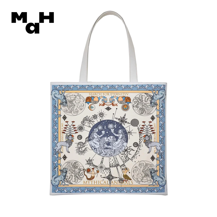 MaH Organization Printing Tote Bag Hand Bags