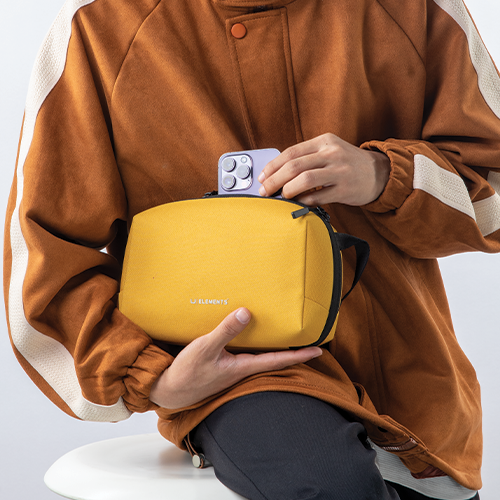 U Elements Tech Organizational Travel Pouch - Custom Image