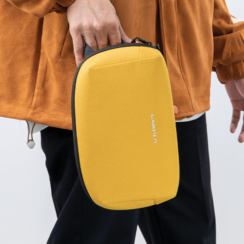 U Elements Tech Organizational Travel Pouch - Custom Image