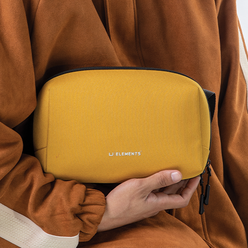 U Elements Tech Organizational Travel Pouch - Custom Image