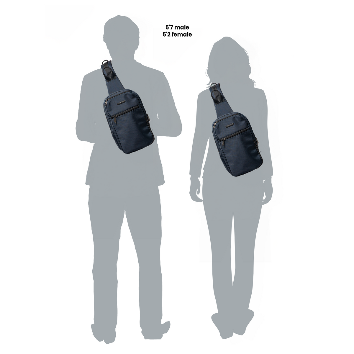 U Elements Defender Edge Anti-Theft Crossbody Bag - Custom Image