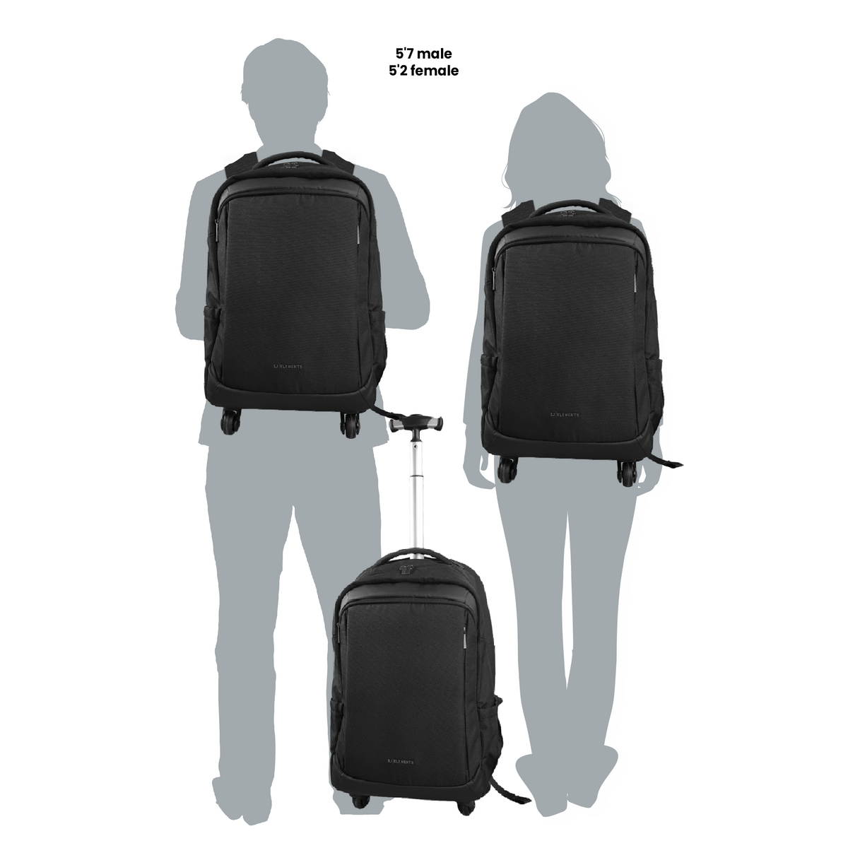 U Elements Switch Pro Multi-Carry Wheeled Bag - Custom Image