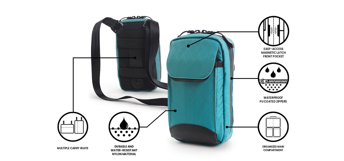 U Elements Organization Phone Pouch Cases and Organizer - Custom Image